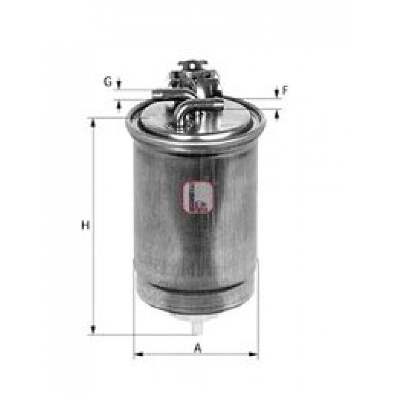 S 7601 NR SOFIMA Фільтр палива